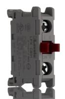 lpxcb01 Lovato Platinum 22mm Rear Mount Contact Block 1NC Screw terminal