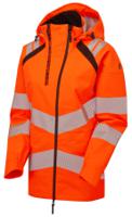 lfe960-14 PULSAR LFE960 Orange Women Hi Vis Jacket, 14