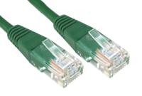 240-6325 RS PRO, 5m Cat6, Green RJ45 to Male RJ45 Male, U/UTP Unshielded, Terminated PVC Sheath