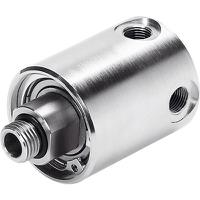 gf-12-14 Festo GF-1/2-1/4 Brass Pneumatic Rotary Union, G 1/2, G 1/4