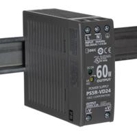ps5r-vd24 Idec PS5R Switched Mode DIN Rail Power Supply, 85 → 264 V ac / 100 → 370V dc ac, dc Input, 24V dc dc