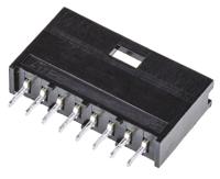 280373-1 TE Connectivity AMPMODU MOD II Series Straight Through Hole PCB Header, 8 Contact(s), 2.54 mm Pitch, 1 Row, Shrouded