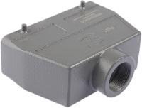 09300240420 HARTING Han B Heavy Duty Power Connector Hood, PG21 Thread, Top Entry