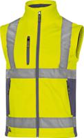 moon2jgpt Delta Plus Yellow Unisex Hi Vis Jacket, S