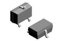 vcan16a2-03ghe3-08 Vishay VCAN16A2-03GHE3-08, Dual-Element Bi-Directional ESD Protection Diode, 140W, 3-Pin SOT-323