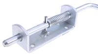 751-247 RS PRO Steel Zinc Door Bolt, 215 x 13mm