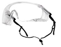 squpsi Bolle Safety SQUALE Anti-Mist UV Over Specs, Clear PC Lens