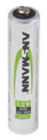 5030772 Ansmann MaxE NiMH Rechargeable AAA Battery, 550mAh, 1.2V