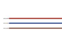 26424 Helukabel LiYv Series Brown 0.25 Hook Up Wire, 24, 100m, PVC Insulation,