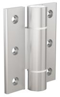 72-1-4258 Pinet Aluminium Spring Hinge, Screw Fixing, 100mm x 82.5mm x 5.5mm