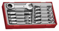 tt6010mrs Teng Tools 10-Piece Spanner Set, 10 mm, 11 mm, 12 mm, 13 mm, 14 mm, 15 mm, 16 mm, 17 mm, 18 mm, 19 mm
