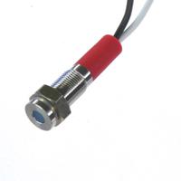 pl06sl056 CML Innovative Technologies PL06SL Series Blue Panel LED, 240V, 6mm Mounting Hole Size, Lead Wires Termination, IP67