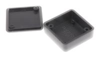 1551nbk Hammond 1551 Series Black ABS Enclosure, IP54, Black Lid, 35 x 35 x 15mm