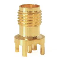 bu-1420701231 Mueller Electric, Jack PCB Mount SMA Connector, 50Ω, Solder Termination, Straight Body