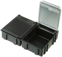 smd-box-n-3-6-6-10-1ls Licefa Grey, Transparent ABS Compartment Box, 15mm x 37mm x 41mm