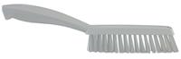 41955 Vikan Extra Hard Bristle White Scrubbing Brush, 33mm bristle length, PET bristle material