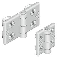 3842544529 Bosch Rexroth Door Hinge, 8 mm, 10 mm Slot, 45 mm Strut Profile