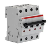 2cds274001r0164-s204m-c-16a-15-ka ABB System Pro M Compact S200M MCB, 4P, 16A Curve C, 125V AC, 440V DC, 25 kA Breaking Capacity