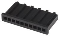 280362 TE Connectivity, AMPMODU MOD II Female Connector Housing, 2.54mm Pitch, 10 Way, 1 Row
