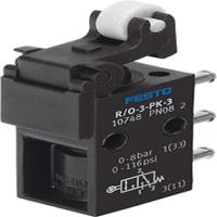 ro-3-pk-3 Festo Roller Lever 3/2 Way, Monostable, Open/Closed Mechanical Valve R/O Series, 2.5mm, 10748