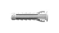 568006 Fischer Fixings Grey Nylon Wall Plug, 30mm Length, 6mm Fixing Hole Diameter