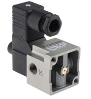 evt317-5d-02f-q SMC 3/2 Pneumatic Solenoid Valve - Spring/Solenoid G 1/4 VT317 Series 24V dc
