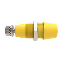 rs-sab-9430-ni-ge Schutzinger Yellow Female Banana Connector, 4 mm Connector, M4 Thread Termination, 32A, 1.5 kV dc, 1 kV dc, 600 V dc,