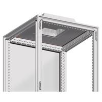 nsycac228rmf Schneider Electric Grey Steel Grille, 90 x 340 x 340mm