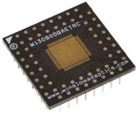 wa13067dqaetrc Winslow Straight Through Hole Mount 0.5 mm, 2.54 mm Pitch IC Socket Adapter, 36 Pin Female QFN to 36 Pin Male PGA