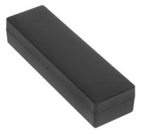 192-0759 RS PRO Black ABS Enclosure, IK04, 105 x 30 x 21.5mm
