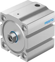 aen-s-50-10-i-p-a Festo Pneumatic Compact Cylinder - 5137803 50 mm Bore, 10 mm AEN-S-50-10-I-P-A Series, Single Acting Acting