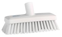 70425 Vikan Broom, White With Polyester, Polypropylene, Stainless Steel Bristles for  for General Purpose