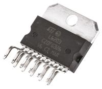 l6203 STMicroelectronics, Brushed DC Motor Motor Driver IC, 48 V 4 A 11-Pin, Multiwatt