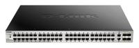 dgs-3130-54pse D-Link 54-Port Layer 3 Stackable Managed PoE Switch with 10G Uplinks, Managed 54 Port Network Switch With PoE EU