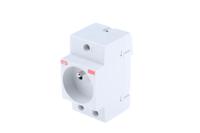 2csm110000r0711 ABB M1174 Grey 1 Gang Plug Socket, 16A, Type E - French, Indoor Use