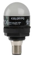 k30lgrypq Banner K30L Series Green, Red, Yellow Beacon, 10 → 30 V dc, Base Mount, LED Bulb, IP67, IP69