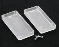 1551usb3clr Hammond 1551 Series Translucent White ABS Enclosure, IP54, Translucent White Lid, 65 x 30 x 15.5mm
