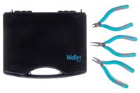 2400kms Erem 3-Piece Plier Set, Angled, Straight Tip, ESD, 127 mm Overall