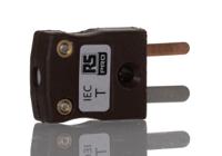 262-3133 RS PRO Miniature Thermocouple Connector for Use with Thermocouple, 4mm Probe, IEC, RoHS Compliant Standard