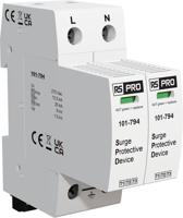 101-794 RS PRO Single Phase Industrial Surge Protector, 50kA, 1.35kV, DIN Rail Mount