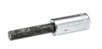 01050006 STAHLWILLE 1/4 in Drive Bit Socket, Hex Bit, 6mm, 55 mm Overall Length