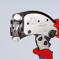 97-53-19 Knipex 97 Hand Ratcheting Crimp Tool for Bootlace Ferrule, 0,14 → 10mm² Wire