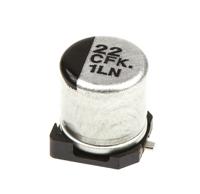 eeefk1c220ar Panasonic 22μF Aluminium Electrolytic Capacitor 16V dc, Surface Mount - EEEFK1C220AR