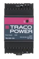 tbl-030-124 TRACOPOWER TBL Switched Mode DIN Rail Power Supply, 85 → 264V ac ac Input, 24V dc dc Output, 1.25A Output, 30W
