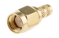 rsma1111a1-3gt50g-1-50 Amphenol RF, Plug Cable Mount SMA Connector, 50Ω, Crimp Termination, Straight Body