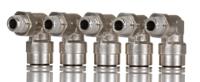 101471018 Norgren PNEUFIT 10 Series Straight Threaded Adaptor, R 1/8 Male to Push In 10 mm, Threaded-to-Tube Connection Style,