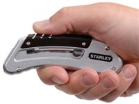 0-10-810 Stanley FatMax Safety Knife with Straight Blade, Retractable