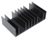 sk53-100-sa Fischer Elektronik Heatsink, 0.6K/W, 100 x 180 x 48mm