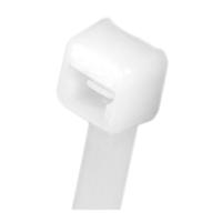 plt4s-c Panduit Cable Tie, Locking Cable Tie, 368mm x 4.8 mm, Natural Nylon, Pk-100
