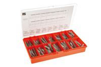 280-133 RS PRO Compression Spring Kit, 140 Springs